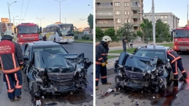 Malatya'da korkunç kaza !