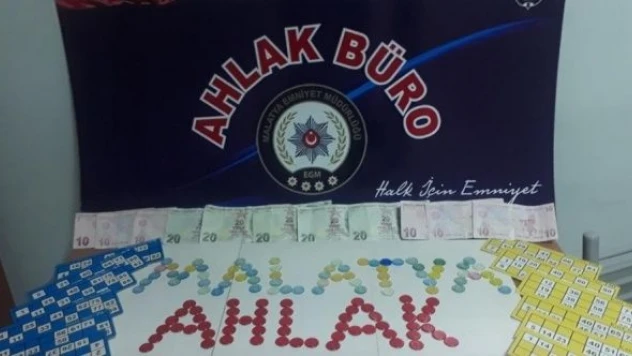 Malatya'da kumar operasyonu!