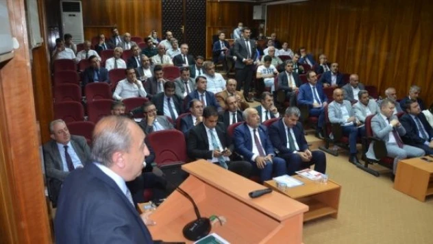 Muş'ta 3. dönem İl Koordinasyon Kurulu toplantısı yapıldı