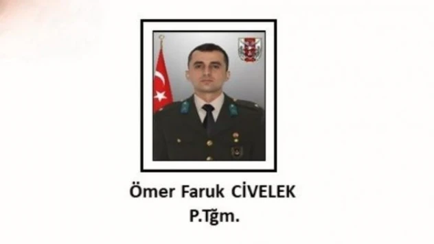 Pençe- Kilit Harekatı bölgesinde 1 teğmen şehit oldu!