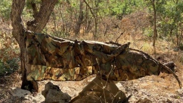 Pençe Kilit'te PKK'nın mühimmatı ele geçirildi