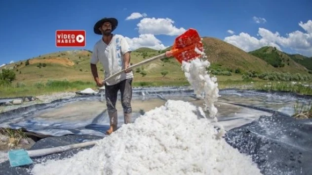 Tunceli'de 200 yıllık mesai... İşte tuzun serüveni
