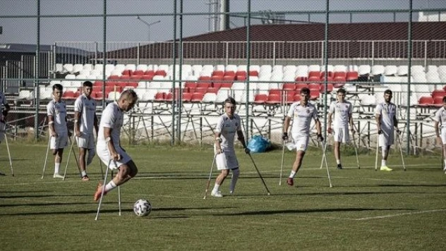 Ampute Futbol Milli Takımı Dünya Kupası'nı hedefliyor