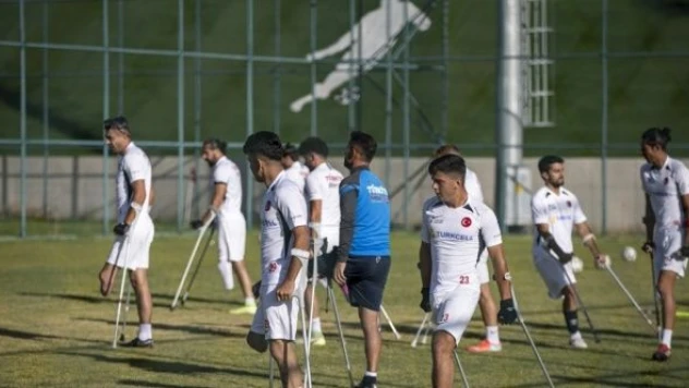 Ampute Milli Futbol Takımı Erzurum'da
