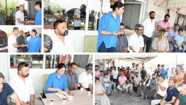 Başkan Acar Sanayi Sitesi esnafıyla bir araya geldi