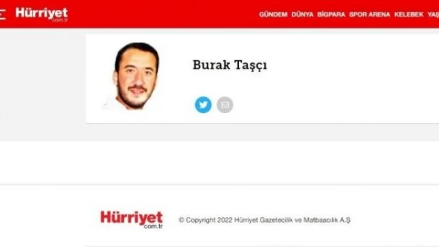 Burak Taşçı'ya bir darbe de Hürriyet'ten