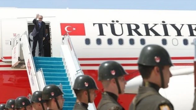 Cumhurbaşkanı Erdoğan Rusya'ya gitti