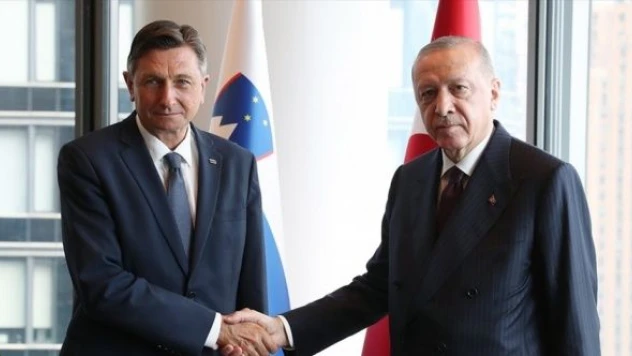 Cumhurbaşkanı Erdoğan, Slovenya Cumhurbaşkanı Pahor ile görüşecek