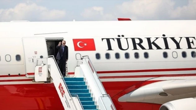 Cumhurbaşkanı Erdoğan, Ukrayna'ya gitti