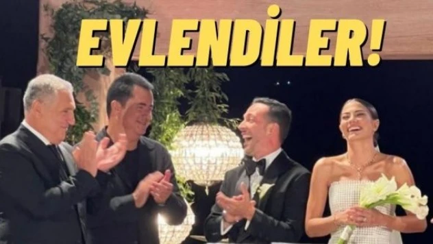 Demet Özdemir ile Oğuzhan Koç evlendi