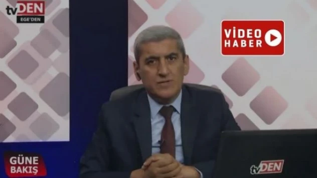 Deprem  gazeteciyi canlı yayında böyle yakaladı!