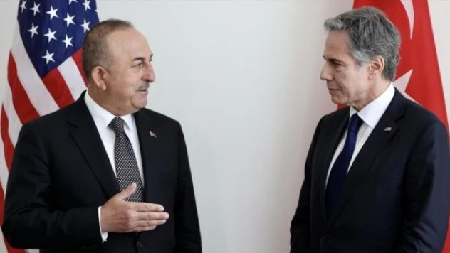 Dışişleri Bakanı Çavuşoğlu, ABD'li mevkidaşı Blinken ile görüştü