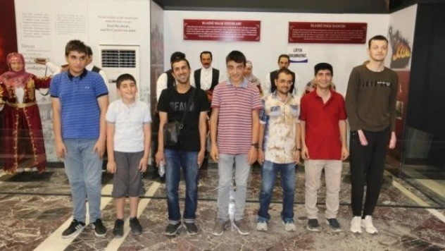 Elazığ'da kursiyerler Harput'u gezdi