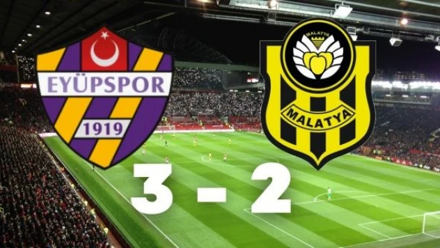 Eyüpspor: 3 - Yeni Malatyaspor: 2