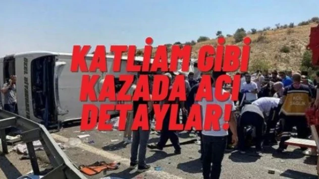 Gaziantep'teki katliam gibi kazada acı detaylar!