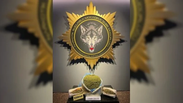 Malatya'da esrar operasyonu