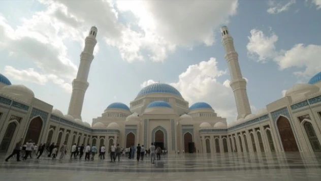 Burası Orta Asya'nın en büyük camisi