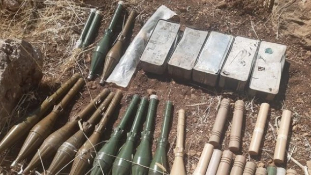 MSB:  silah ve mühimmat ele geçirildi