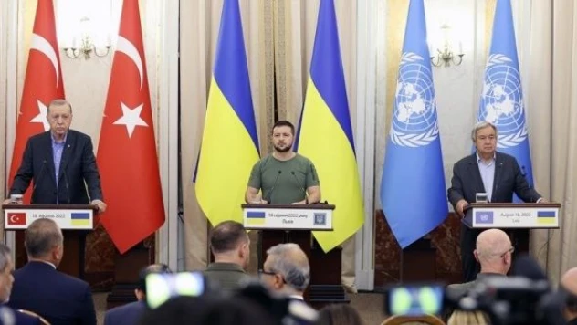 Üçlü zirve sona erdi… Cumhurbaşkanı Erdoğan: 'Uluslararası toplum barış için daha fazla sorumluluk üstlenmeli'