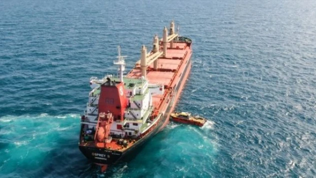 Ukrayna'dan tahıl alacak gemi İstanbul'dan hareket etti