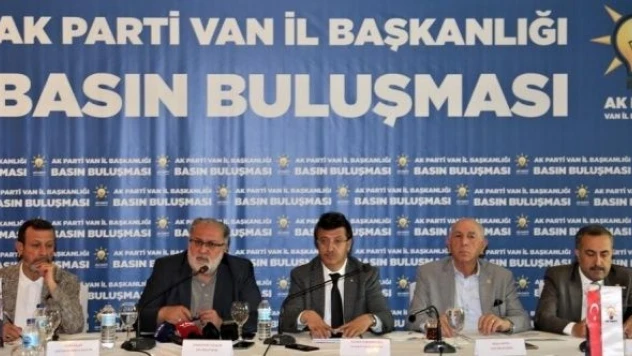 AK Parti Van teşkilatı basın mensuplarıyla buluştu