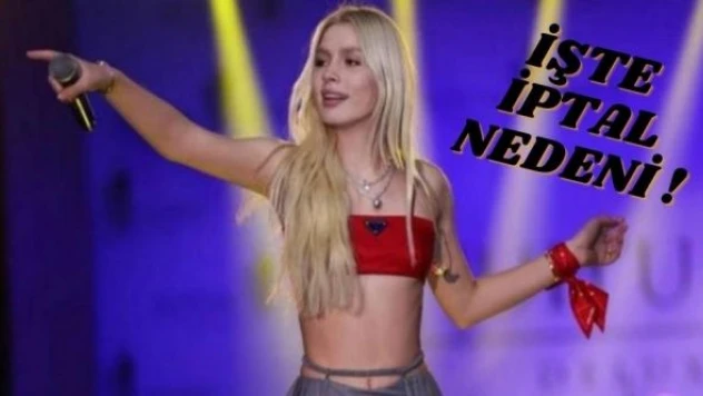 Aleyna Tilki konserinin iptal nedeni ortaya çıktı!