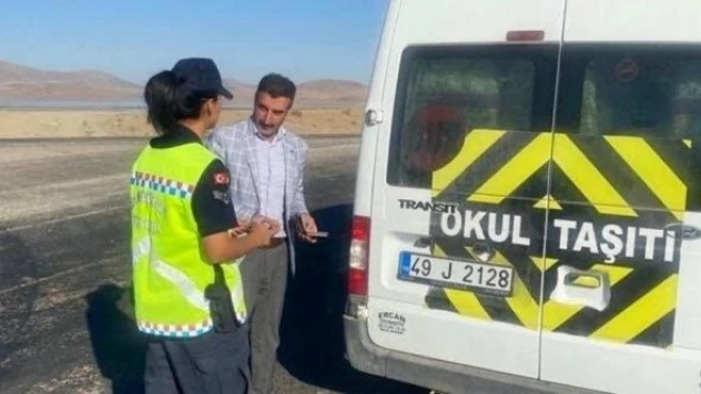 Bulanık'ta okul çevrelerinde denetim çalışması yapıldı