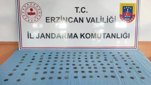 Erzincan'da sikke operasyonu!