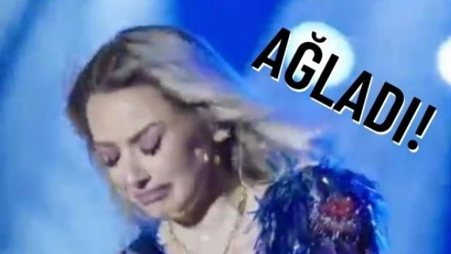 Hadise sahnede neden ağladı?