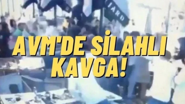 İstanbul'da AVM'de silahlı kavga: Çok sayıda yaralı var