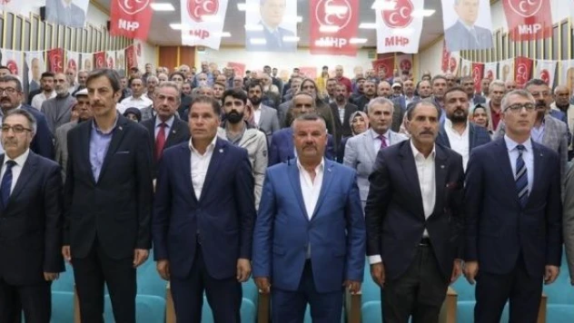 MHP heyeti, Ağrı'da 'Adım Adım 2023' toplantısı düzenledi