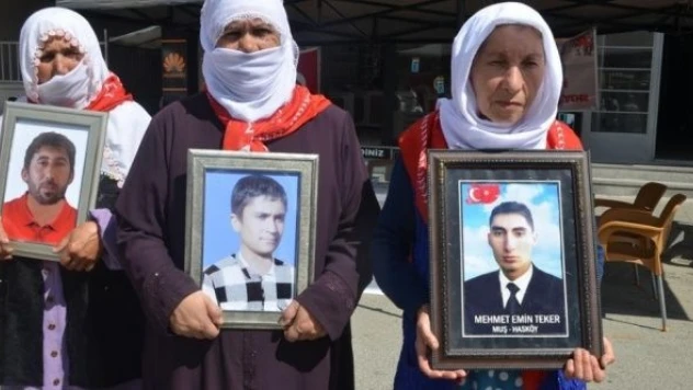 Muş'ta evlat nöbeti tutan aile sayısı 39'a yükseldi