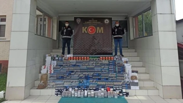 Ağrı'da, 'Nefes-2 Operasyonu'nda gümrük kaçağı ürünler ele geçirildi