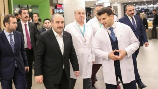 Bakanlar Özer, Varank ve Bilgin Binali Yıldırım'I ziyaret etti