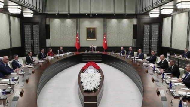 Cumhurbaşkanlığı Kabinesi toplantısı sona erdi