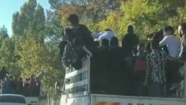 Elazığ'da 50 kişilik tehlike yolculuğu