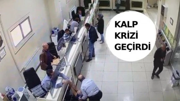 Elazığ'da bir vatandaş faturasını yatırırken kalp krizi geçirdi