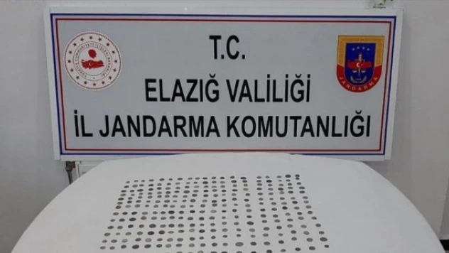 Elazığ'da tarihi sikke operasyonu!