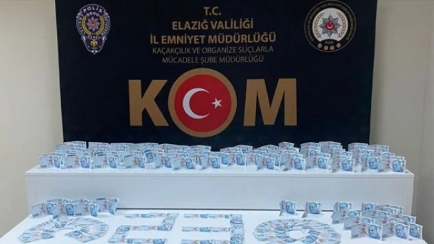 Elazığ'da sahte para operasyonu!