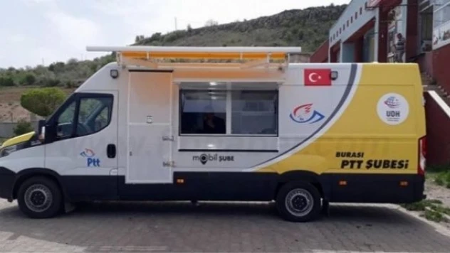 Mobilize PTT aracı Elazığ'da 4 mahallede hizmete başladı