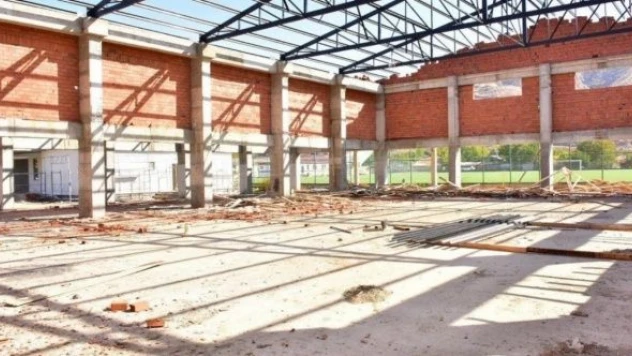 Palu'da Spor Kompleksi yapımı sürüyor