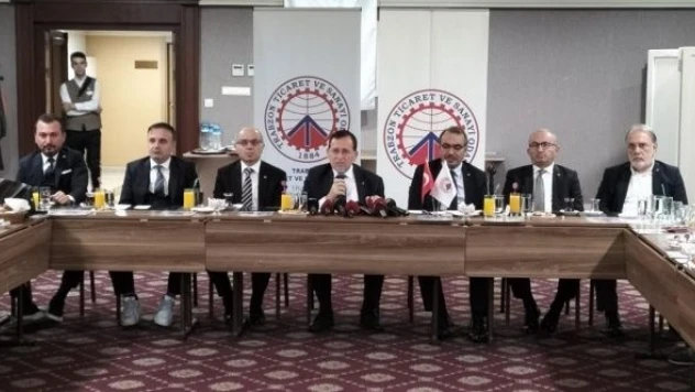 TTSO Başkanı Hacısalihoğlu: "Erzincan-Gümüşhane-Trabzon güzergahının olması gerekiyor"