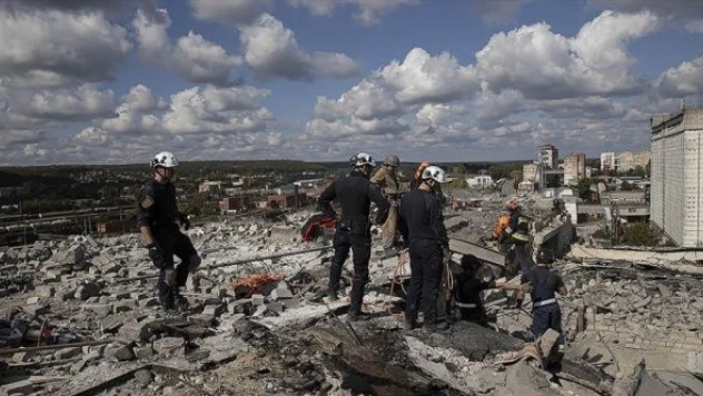 Zaporijya'ya düzenlenen Rus saldırısında 17 kişi öldü