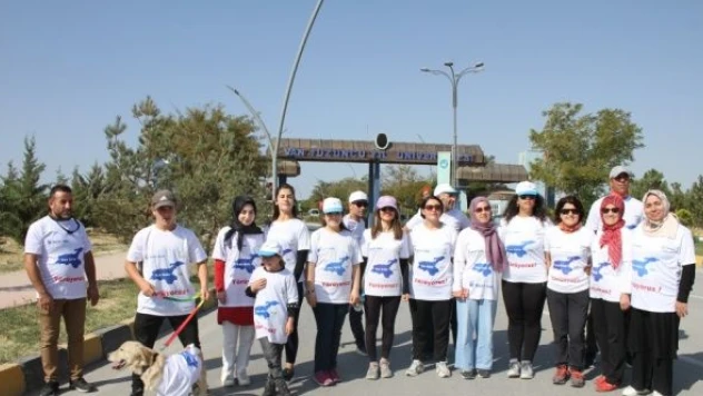 Kadınlar Van Gölü için yürüdü