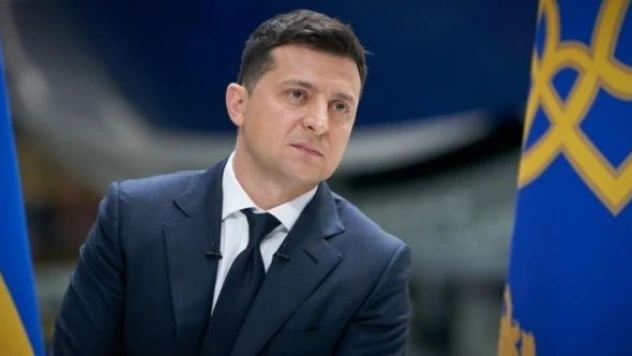 Zelesnski: Ukrayna bayrağı Liman şehrinde