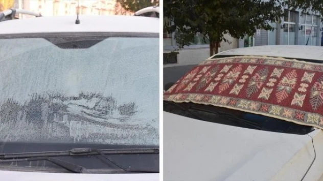 2 ilde buz ve kırağı etkili oldu