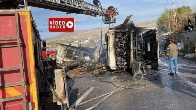 Ağrı'daki fecinin kazadan yeni görüntüler: &quotYardıma gelin!&quot