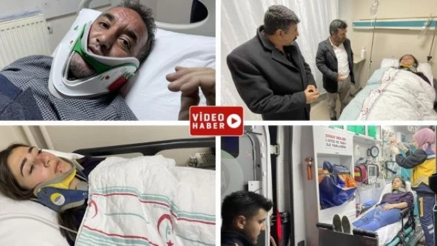 Ağrı'daki trafik kazasından yaralananlar konuştu: &quotCamdan atlayarak canımızı kurtardık&quot