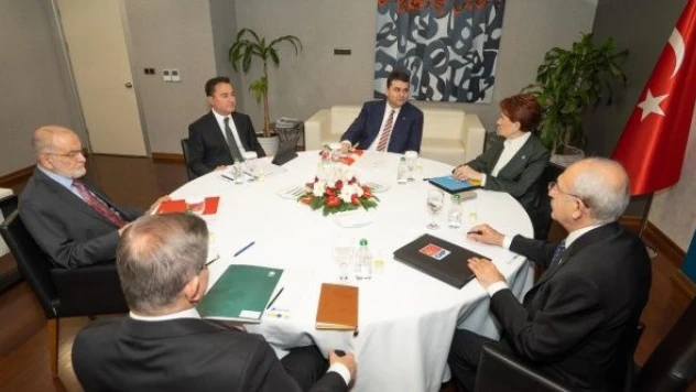 Altılı masa : Teröre geçit vermeyeceğiz