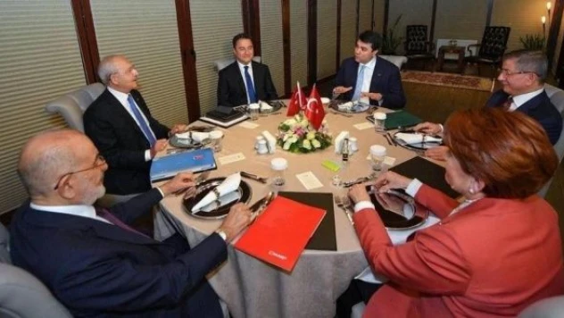 Altılı Masa'nın anayasa önerisi yarın açıklanacak